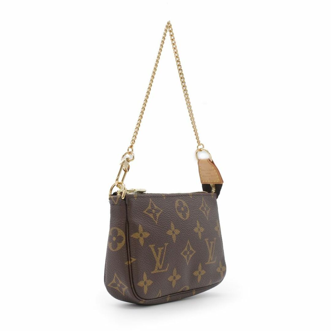 LOUIS VUITTON(ルイヴィトン)の未使用品 ルイ ヴィトン ミニ ポシェット アクセソワール M58009 モノグラム ブラウン レディースのバッグ(クラッチバッグ)の商品写真