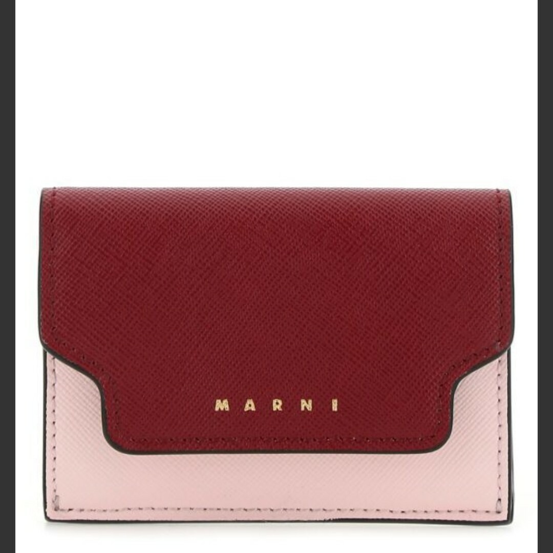 新品  正規品 MARNI☆マルチカラー レザー ウォレット 三つ折り 1