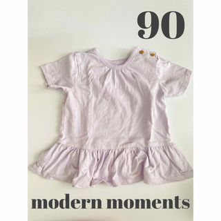 半袖　ワンピース　90 US古着　modern moments ピンク(ワンピース)