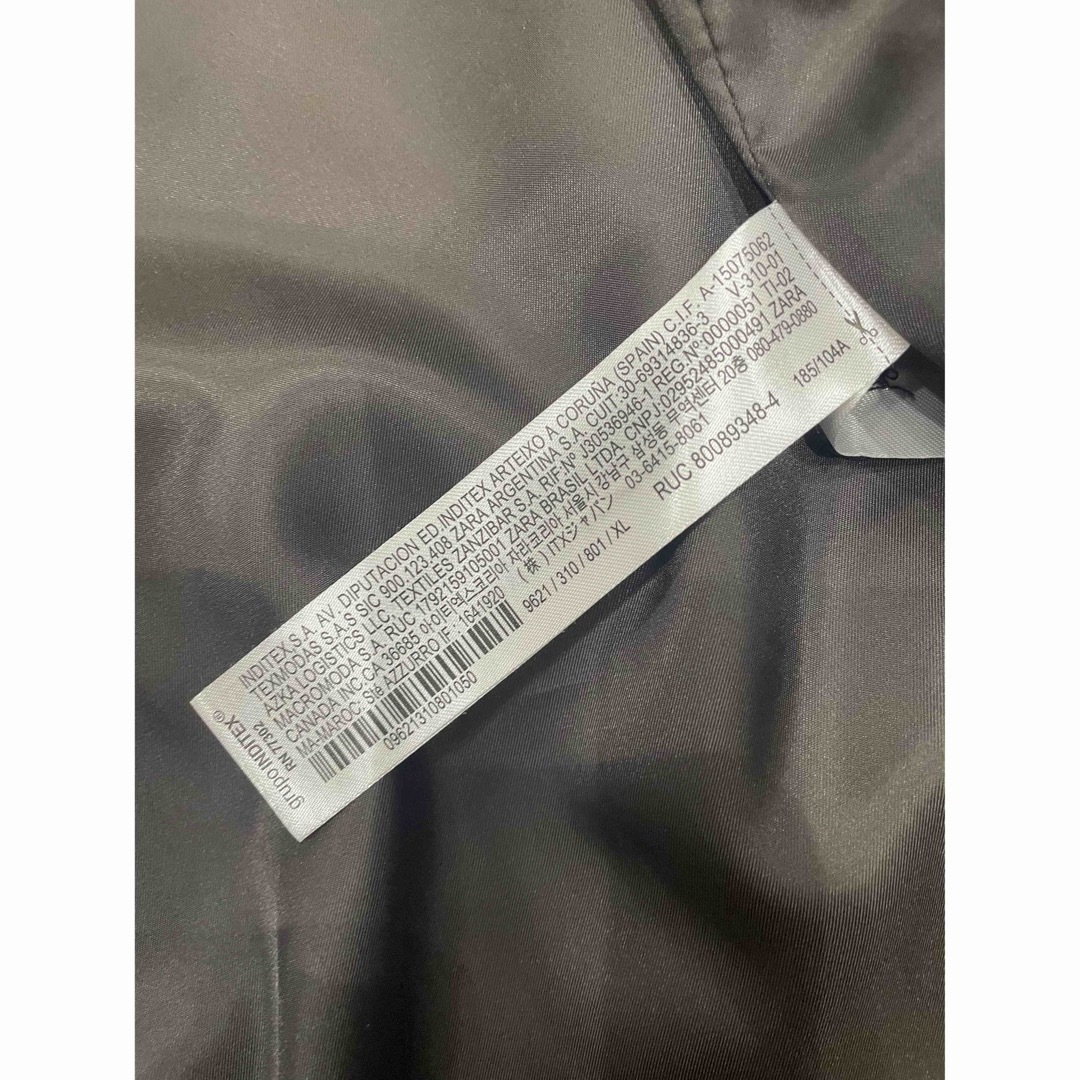 ZARA(ザラ)のザラ　ウールブレンドコート メンズのジャケット/アウター(チェスターコート)の商品写真