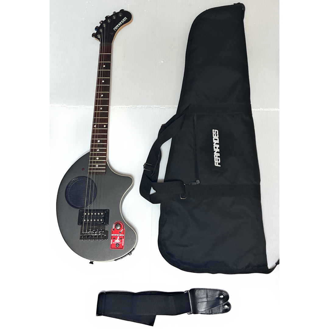 【美品】FERNANDES ZO-3 芸達者 Black スピーカー内蔵