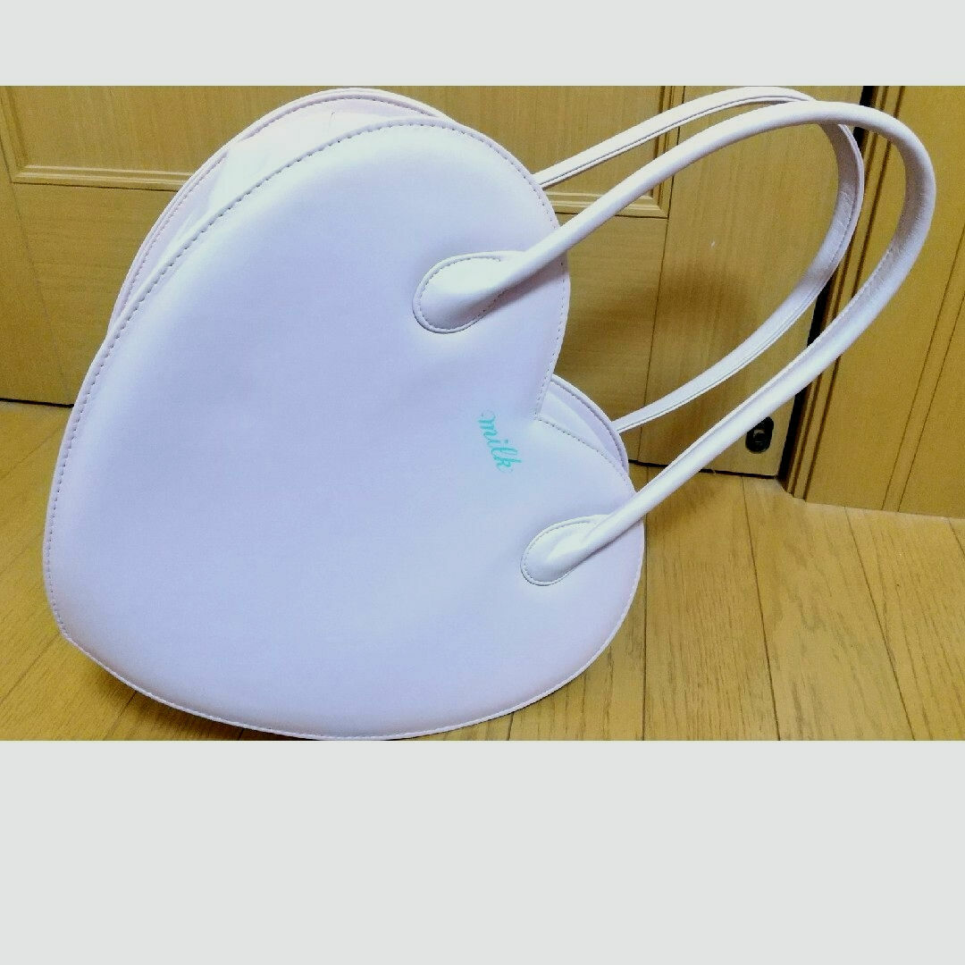 MILK(ミルク)のMILK☆ハートバック レディースのバッグ(ハンドバッグ)の商品写真