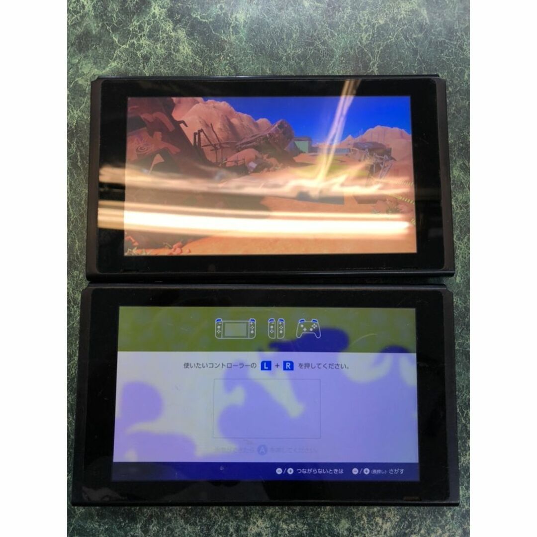 Nintendo Switch - nintendo switch 本体のみ2台 ジャンク 起動