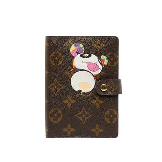 ルイヴィトン(LOUIS VUITTON)のルイ ヴィトン モノグラム アジェンダPM ×村上隆 手帳カバー R20011 PVC レディース LOUIS VUITTON 【1-0119508】(手帳)