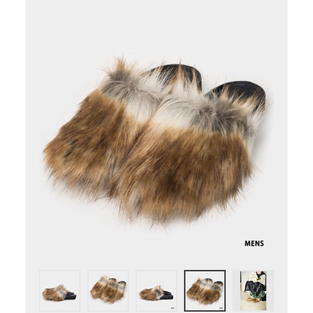 Bench(ベンチ)の新品未使用☆BENSAN-F COVERED LONG FUR レディースの靴/シューズ(サンダル)の商品写真