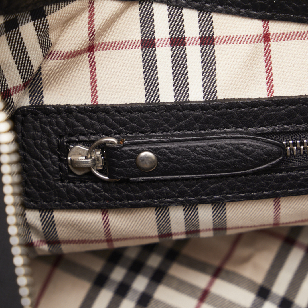 BURBERRY レディース レザーワンショルダーバッグ ☆ノバチェック (美品)-