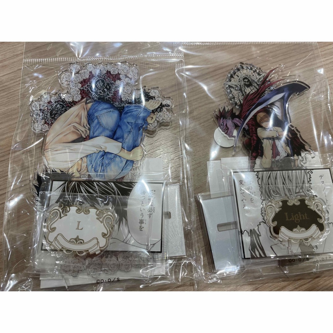 デスノート展 原画展 夜神月 L アクリルジオラマ DEATH NOTEの通販 by