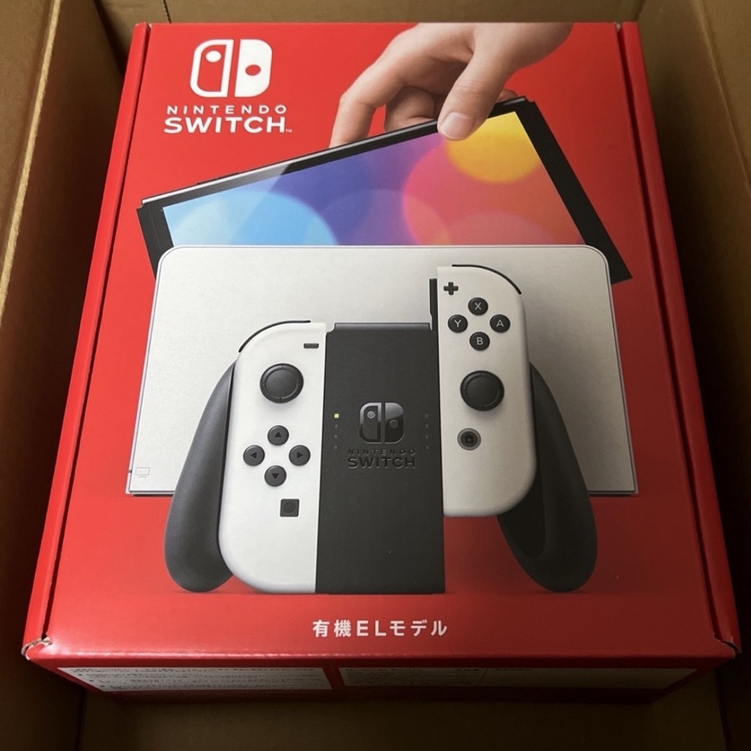 Nintendo Switch - 新品未使用未開封 任天堂スイッチ有機EL 本体の通販