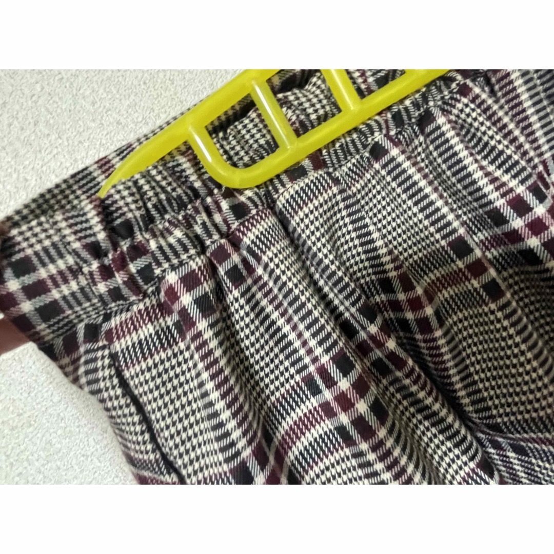 GRL(グレイル)のGRL セットアップ チェック柄 Lサイズ ロングスカート美品  レディースのレディース その他(セット/コーデ)の商品写真
