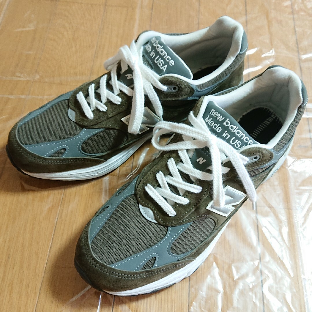 New Balance ニューバランス MR 993 MG  オリーブ グリーン