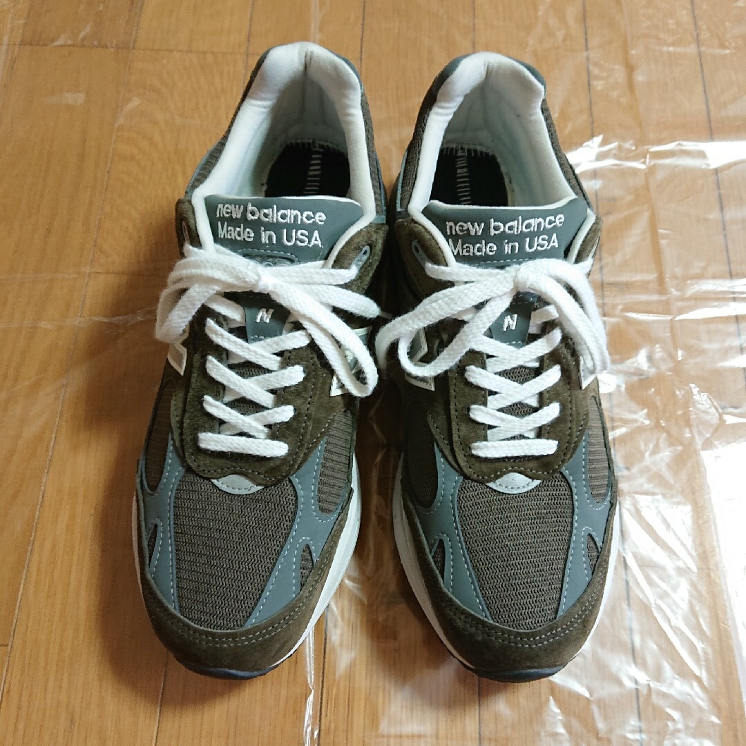 New Balance ニューバランス MR 993 MG  オリーブ グリーン