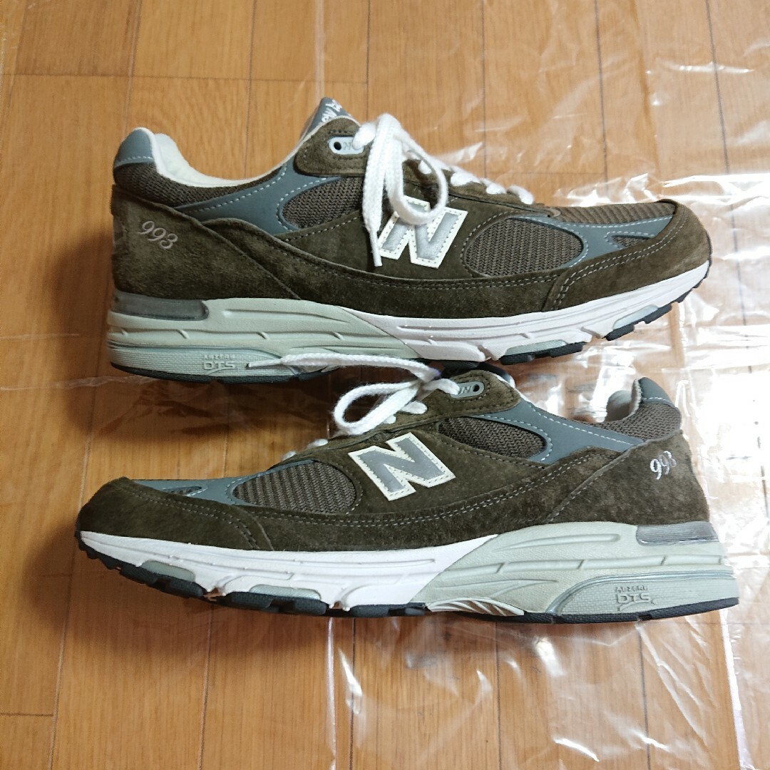 New Balance ニューバランス MR 993 MG  オリーブ グリーン 2