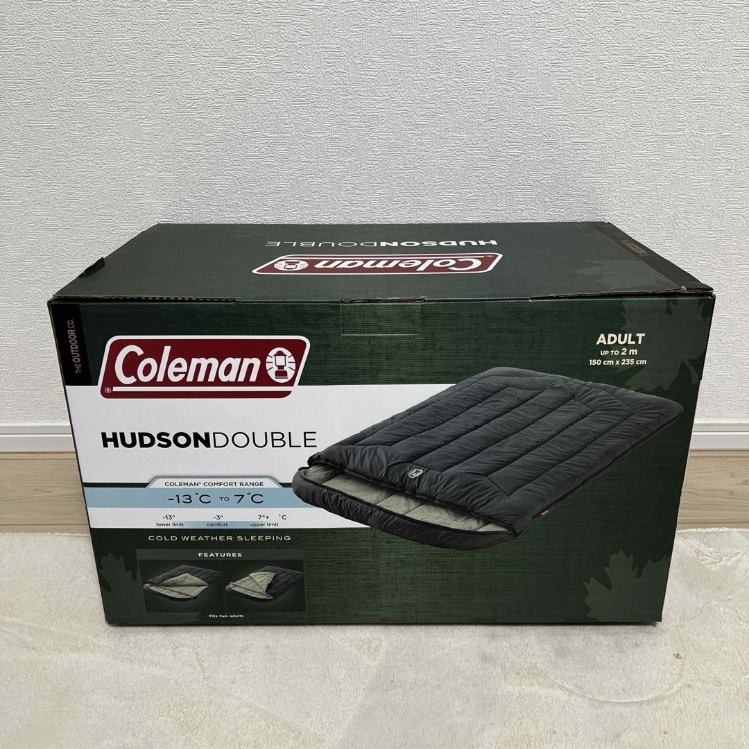 コールマン　Coleman ハドソンダブル　2人用シュラフ　寝袋　新品未使用