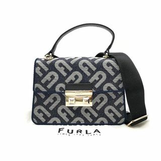 フルラ(Furla)の美品 フルラ FURLA ショルダーバッグ ベラ デニム 03-23092908(ショルダーバッグ)