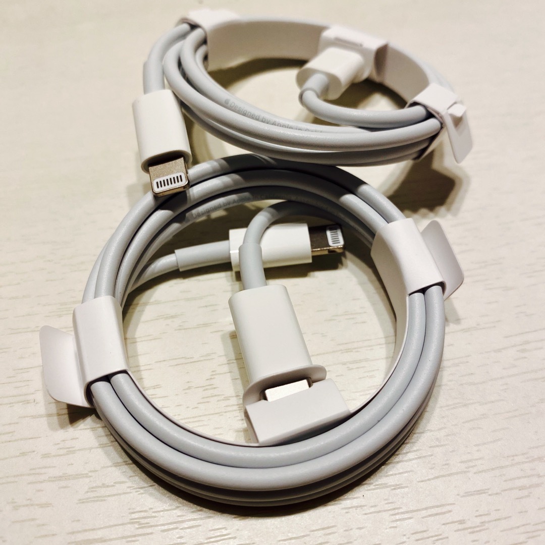 iPhone12付属品　USB-C ライトニングケーブル2本セット　新品