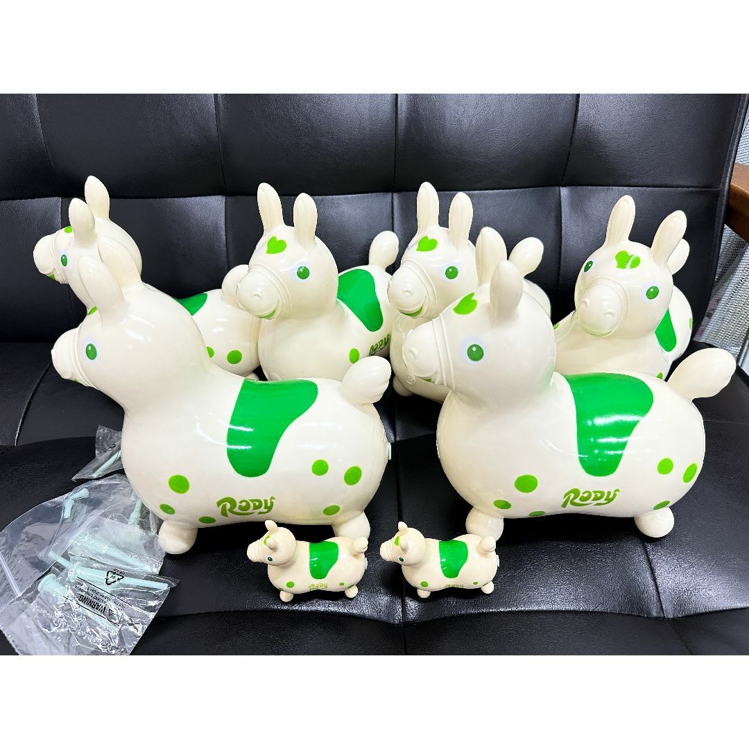 RODY リアルミドルロディ&ミニセット 限定ホワイト×グリーン ノンフタル酸