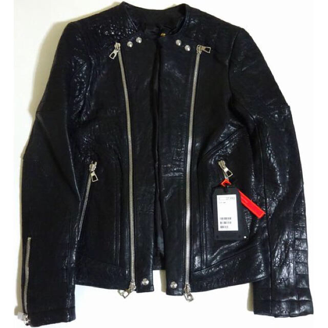 BALMAIN(バルマン)の新品 BALMAIN レザージャケット ライダースジャケット S DIOR メンズのジャケット/アウター(レザージャケット)の商品写真