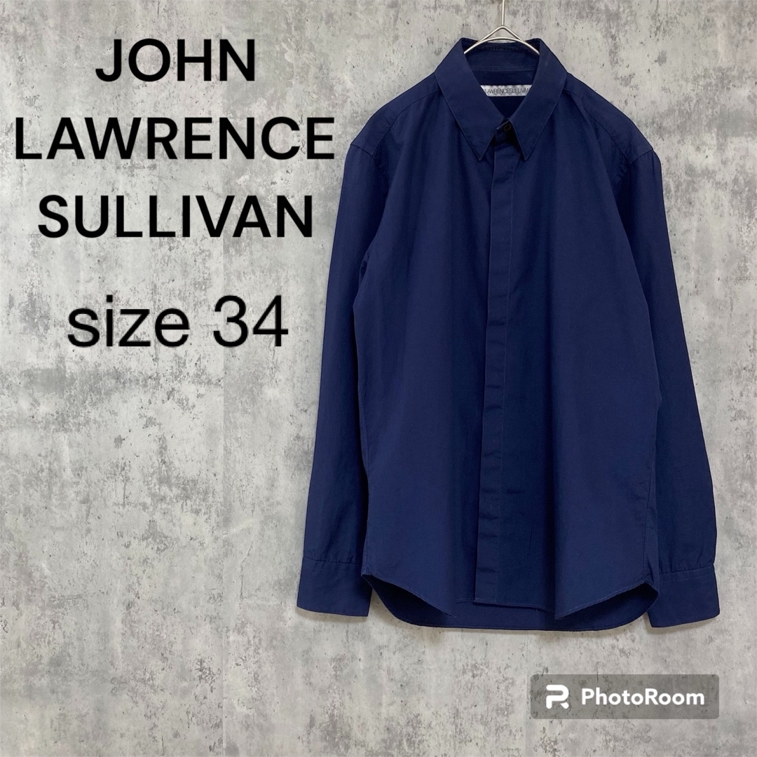 JOHN LAWRENCE SULLIVAN(ジョンローレンスサリバン)のJOHN LAWRENCE SULLIVAN ブロードクロスボタンダウン シャツ メンズのトップス(シャツ)の商品写真