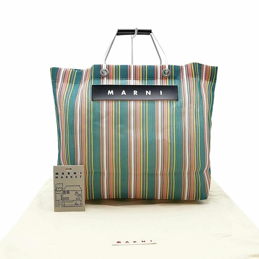 Marni - 超美品 マルニ ショッピングバッグ フラワーカフェ 03