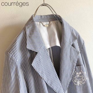 Courreges - ˚✧₊ クレージュ ロゴアイコン コットンフルボタン