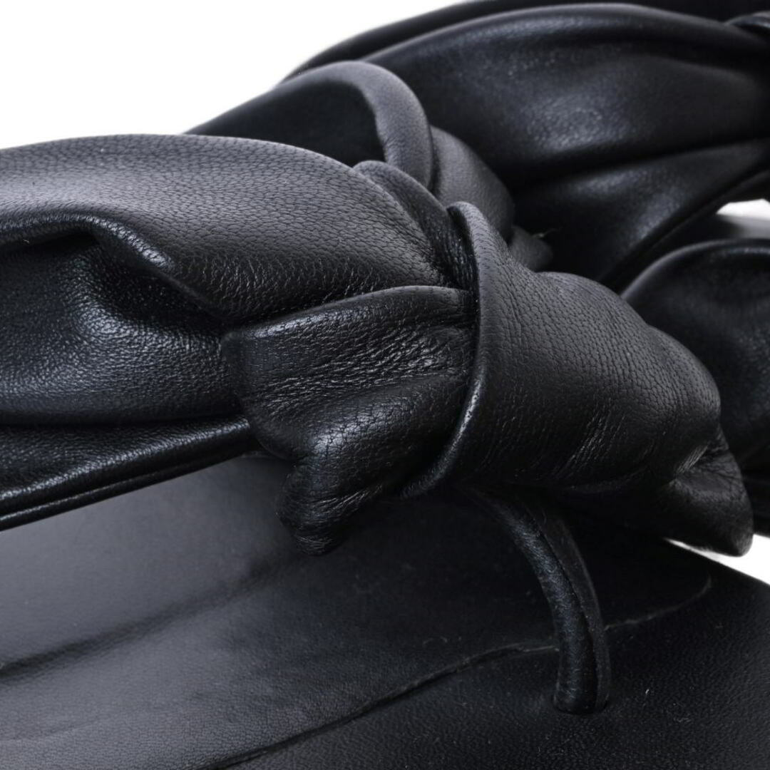 Jil Sander(ジルサンダー)のJIL SANDER ツイストリボン トングサンダル レディースの靴/シューズ(サンダル)の商品写真