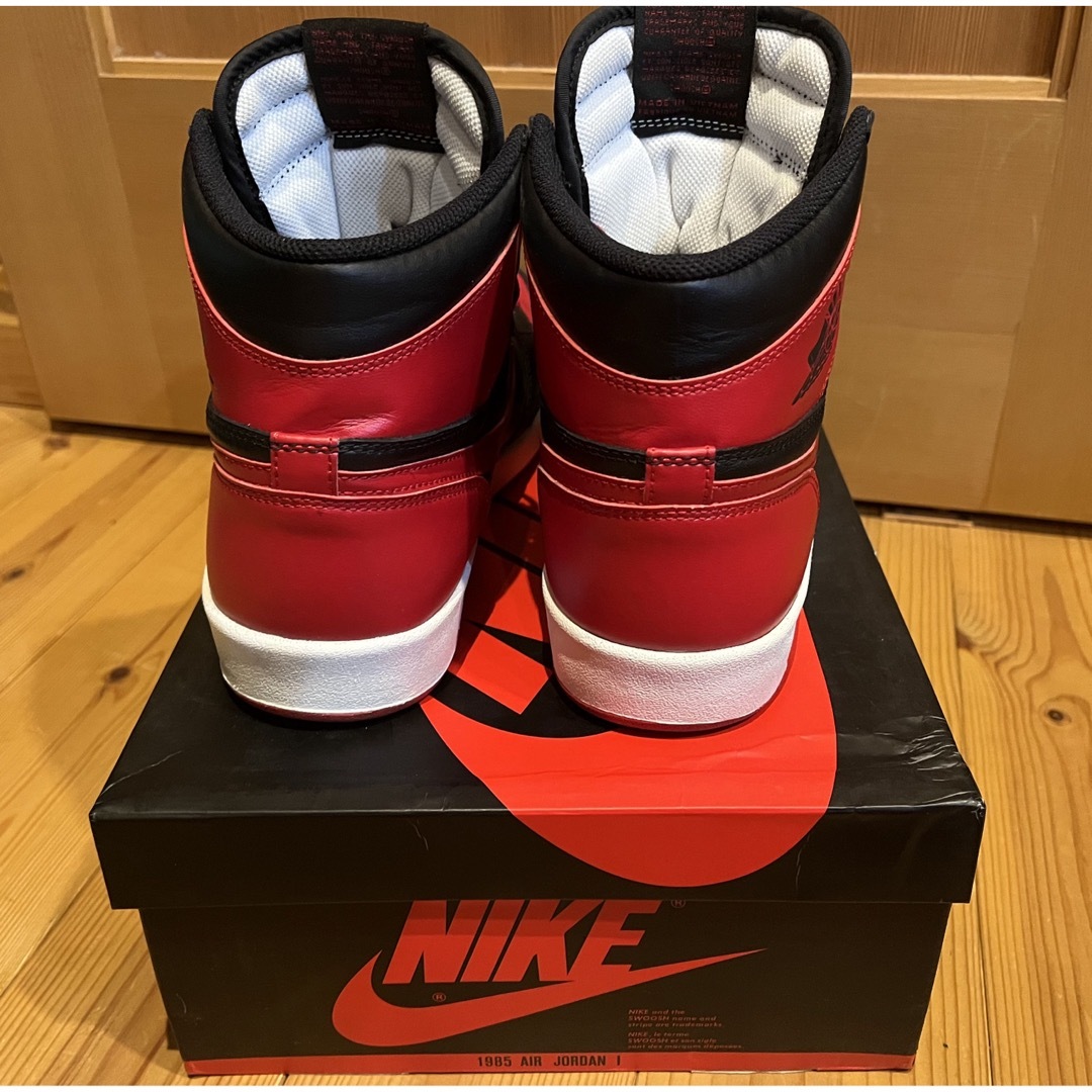 NIKE(ナイキ)のAIR JORDAN 1 HIGH THE RETURN ブラックレッド28㎝ メンズの靴/シューズ(スニーカー)の商品写真