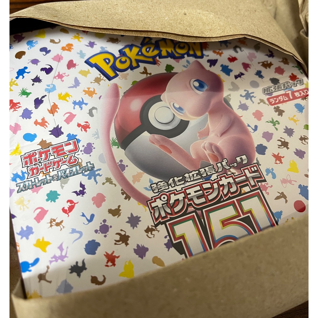 ポケモンカード151 シュリンク付きbox