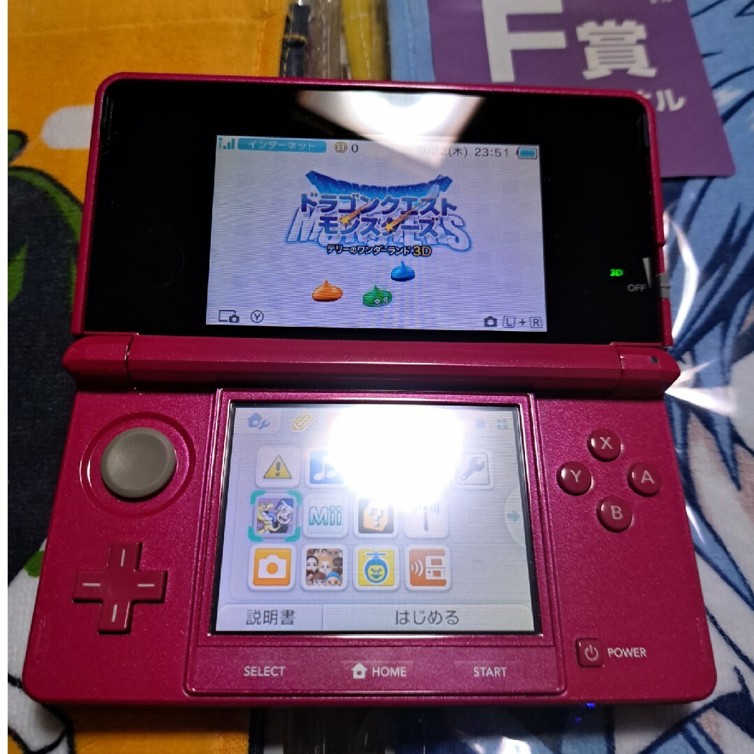 任天堂(ニンテンドウ)の美品　3DS本体 エンタメ/ホビーのゲームソフト/ゲーム機本体(携帯用ゲーム機本体)の商品写真