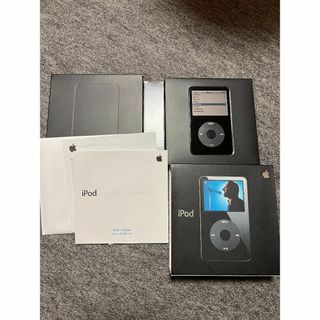 アップル(Apple)のAPPLE iPod classic MA146J/A ブラック 30gb(ポータブルプレーヤー)