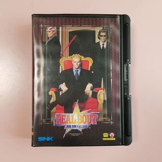 ネオジオ(NEOGEO)の【中古品】NEOGEO『リアルバウト餓狼伝説』 ★当時物・希少品★(家庭用ゲームソフト)