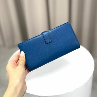 Hermes - HERMES エルメス ベアンスフレ ヴォーエプソン ブルー T刻印 ...