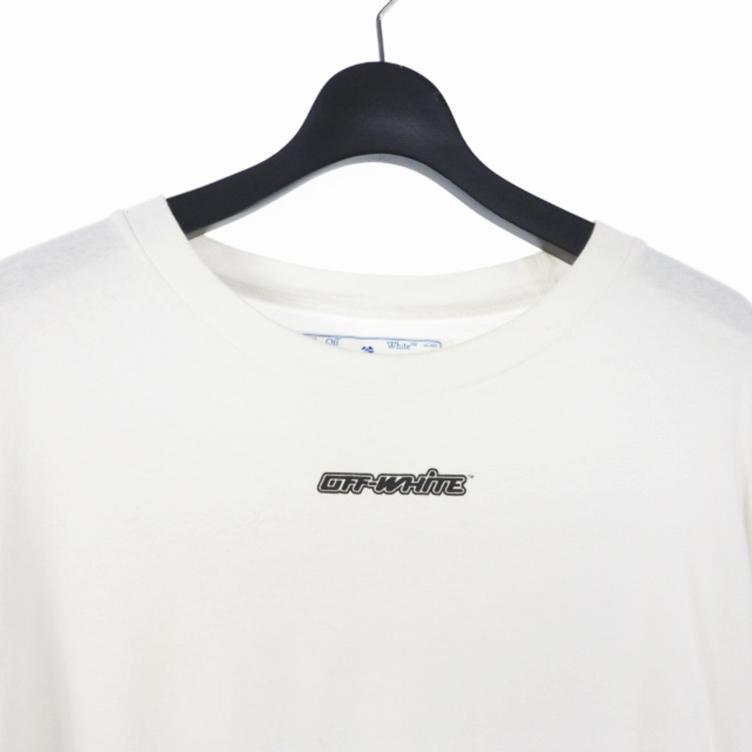 オフホワイト20AW マーカーショート スリーブ Tシャツ XL 白 ホワイト-