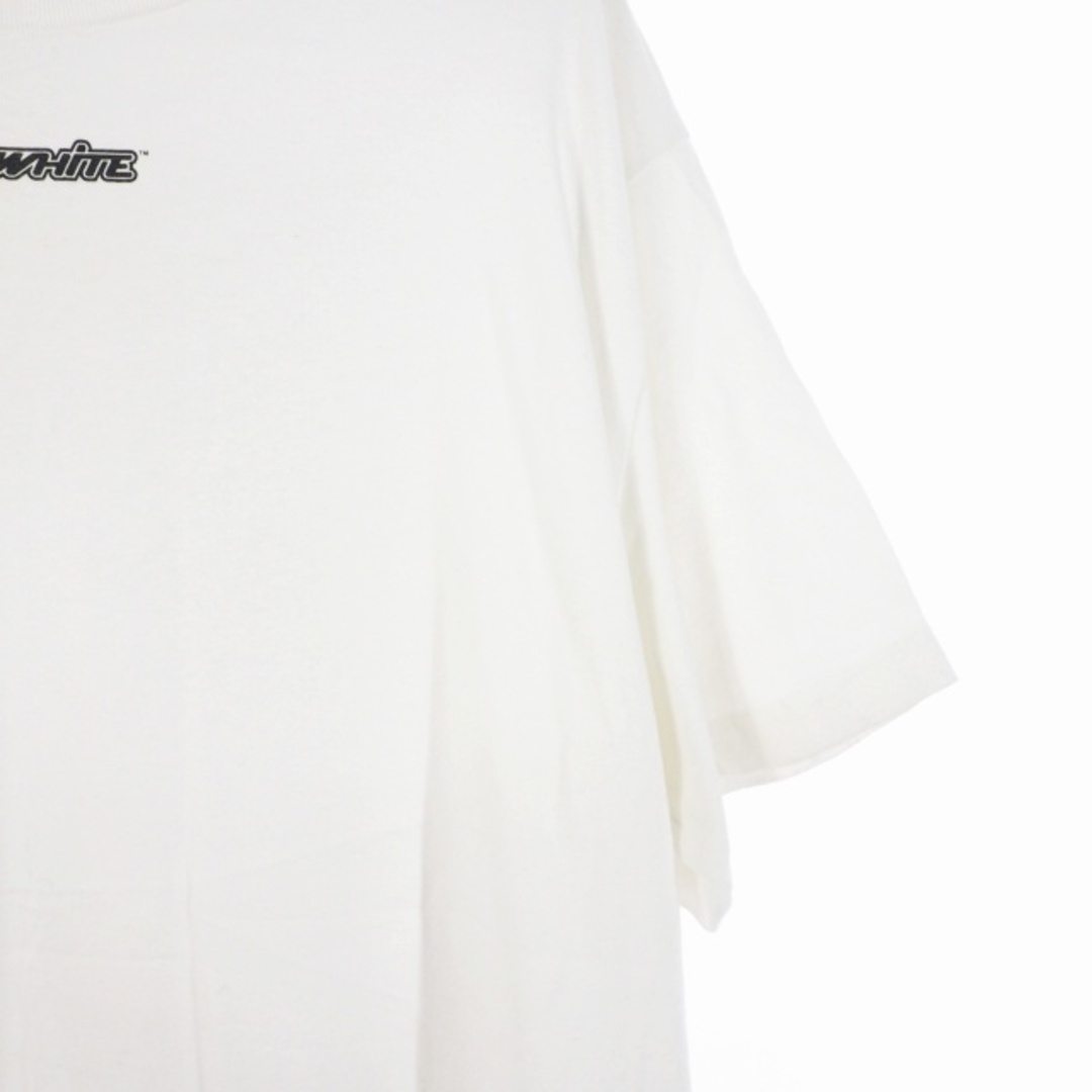 オフホワイト20AW マーカーショート スリーブ Tシャツ XL 白 ホワイト
