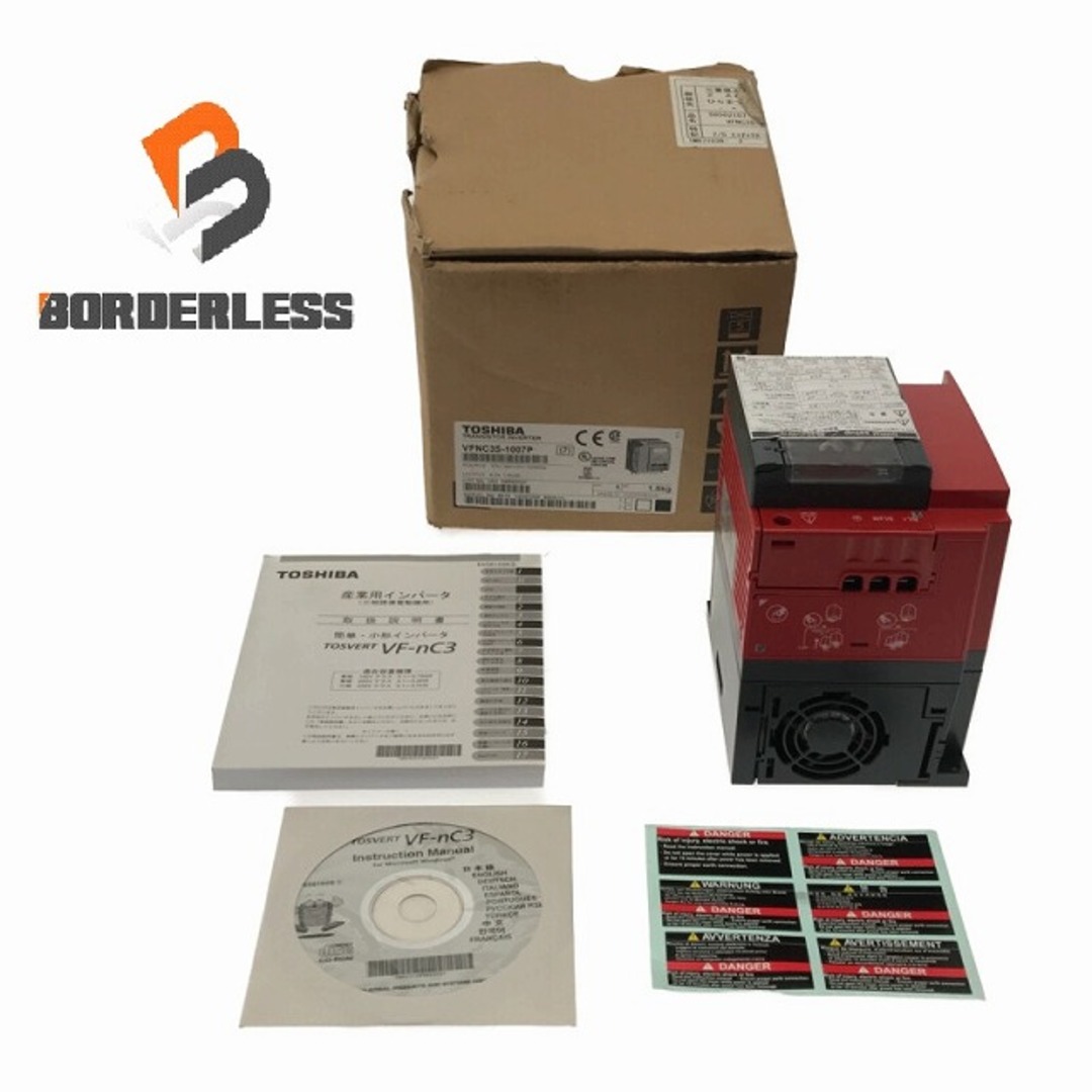 ☆未使用品☆ TOSHIBA 東芝 トランシスターインバーター VFNC3S-1007P TRANSISTOR INVERTER 建築材料 住宅設備 電材 配電用品 78850