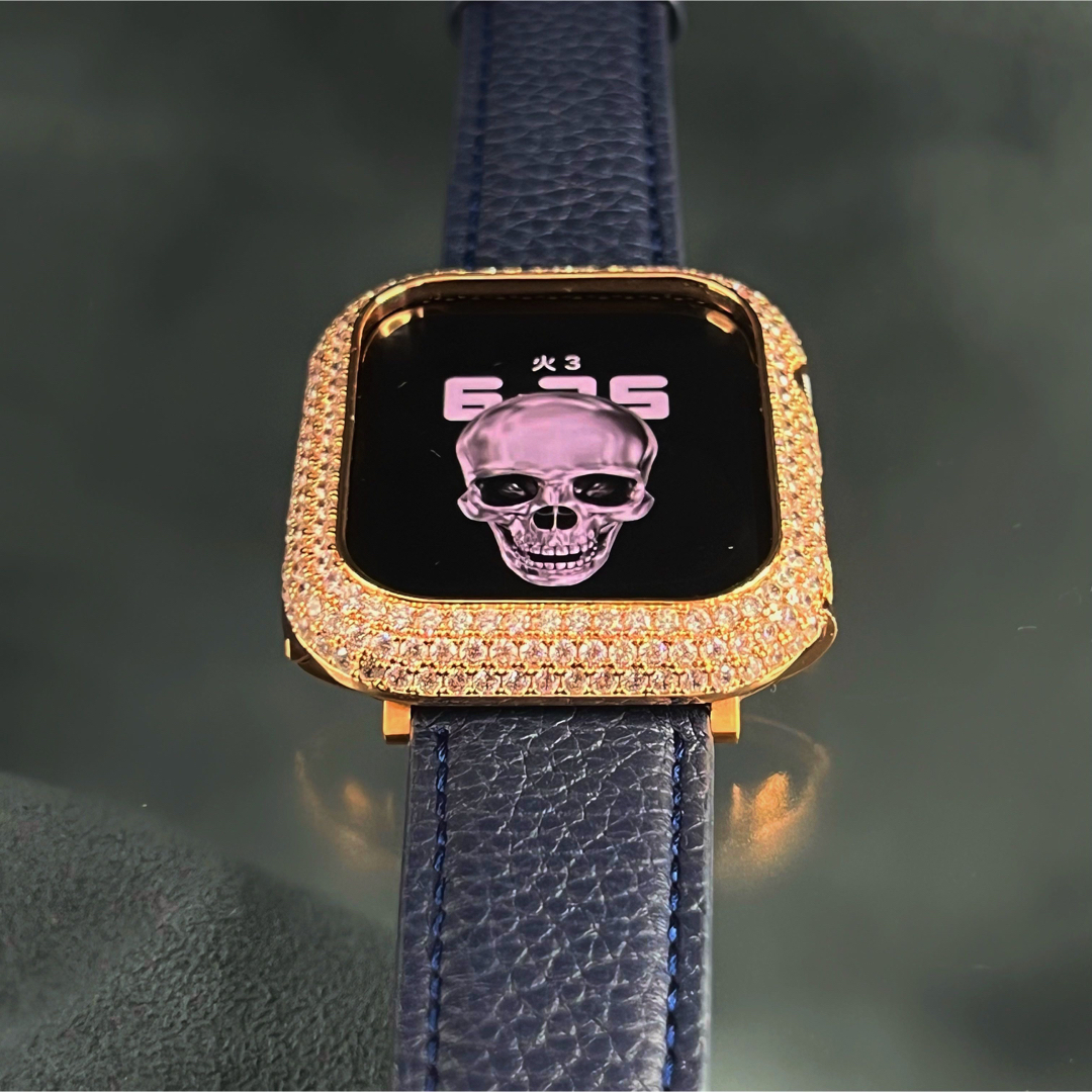 アップルウォッチ用 czダイヤモンドベゼル ベルトセット アップルウォッチ用 czダイヤモンドベゼル ベルトセット
