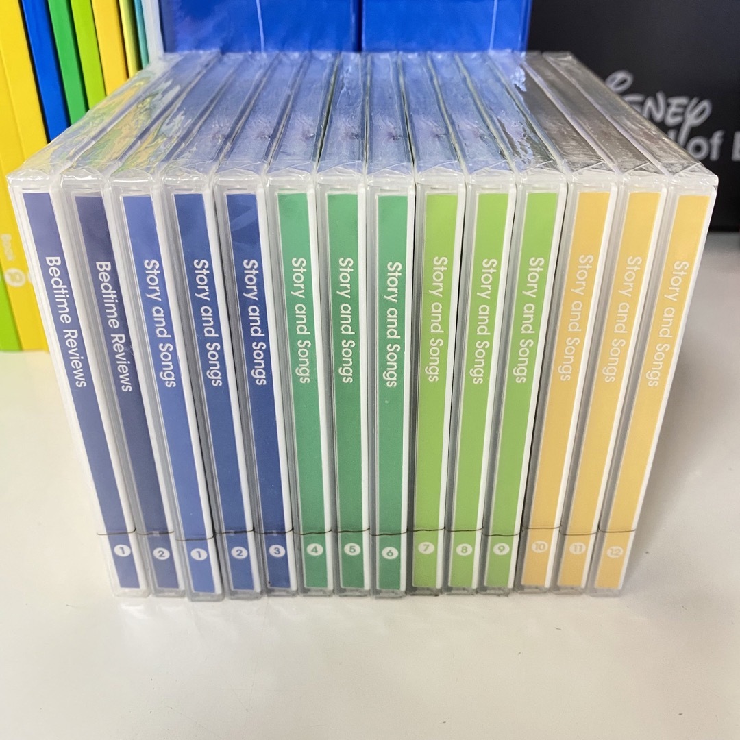 【Blu-ray・CD全巻未開封】最新版　DWE メインプログラム　ディズニー 2