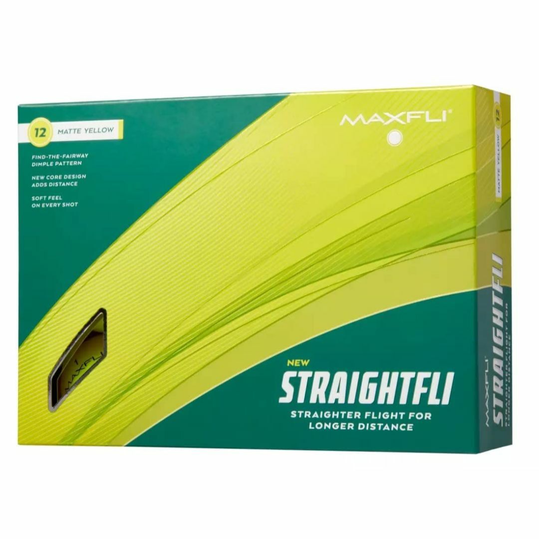 2023 Maxfli(マックスフライ) ゴルフボール Straightfli
