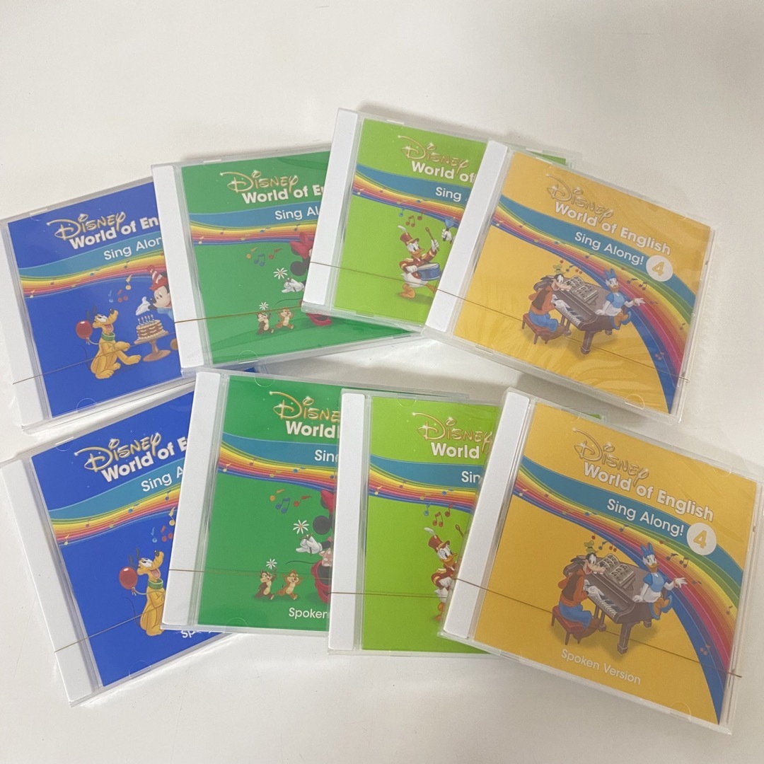 【ブルーレイ・CD未開封】最新版　シングアロング　DWE ディズニー英語システム 9