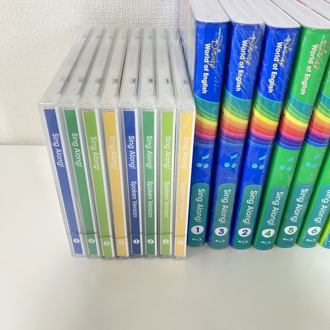 【ブルーレイ・CD未開封】最新版　シングアロング　DWE ディズニー英語システム 4