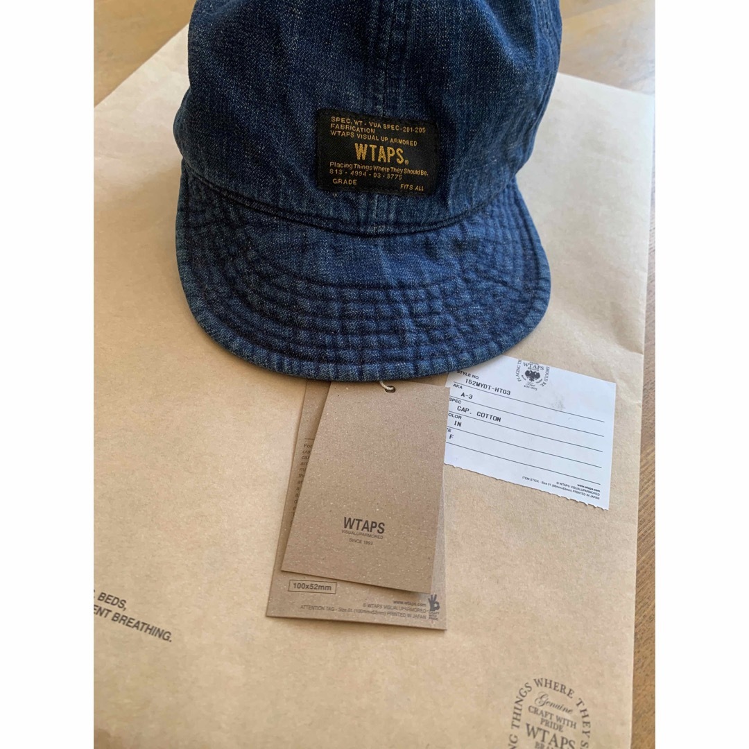 WTAPS A3ワークキャップ デニムキャップ ダブルタップス - キャップ