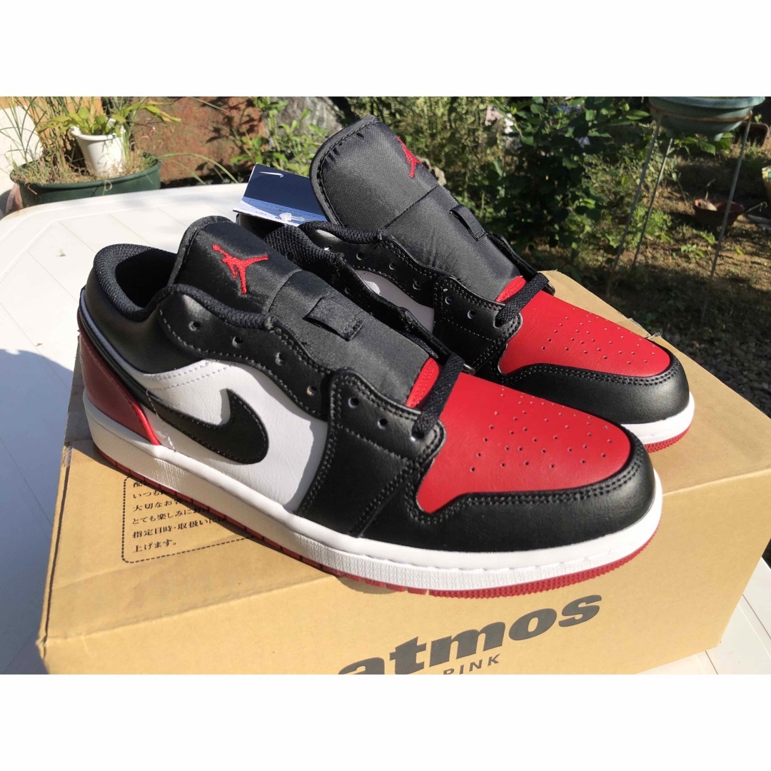 NIKE(ナイキ)のNike Air Jordan 1 Low "Bred Toe" ブレッドトゥ メンズの靴/シューズ(スニーカー)の商品写真