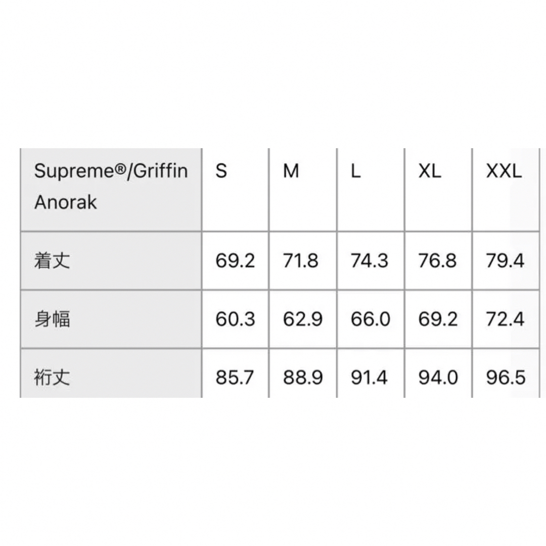 Supreme - Supreme / Griffin Anorak 