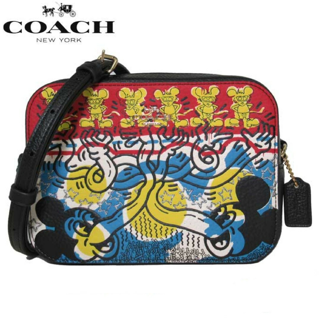 COACH ショルダー C6906 IMNOK ディズニー×キース・ヘリング