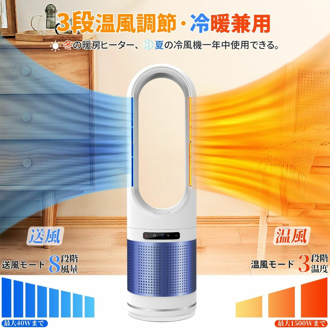 12畳　速暖　冷暖両用　電気ヒーター暖房器具 省エネ セラミックファンヒーター