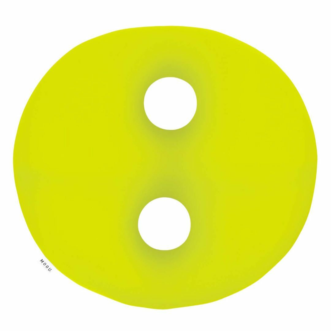 色:ライトグリーンMOGUモグ ビーズクッション 黄緑 ライト グリーン M