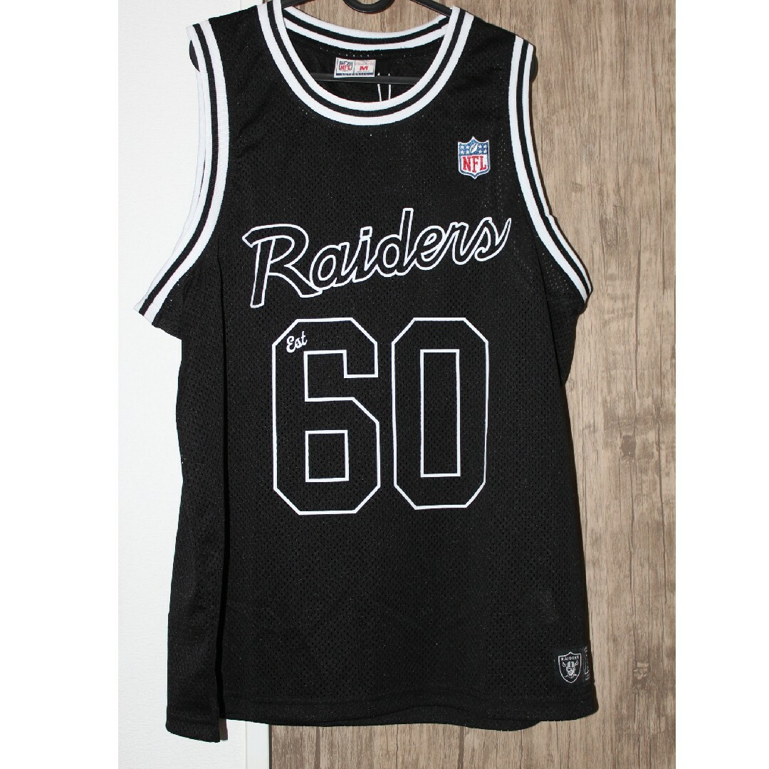 新品NFL raiders  M レイダース　フットボール　タンクトップ