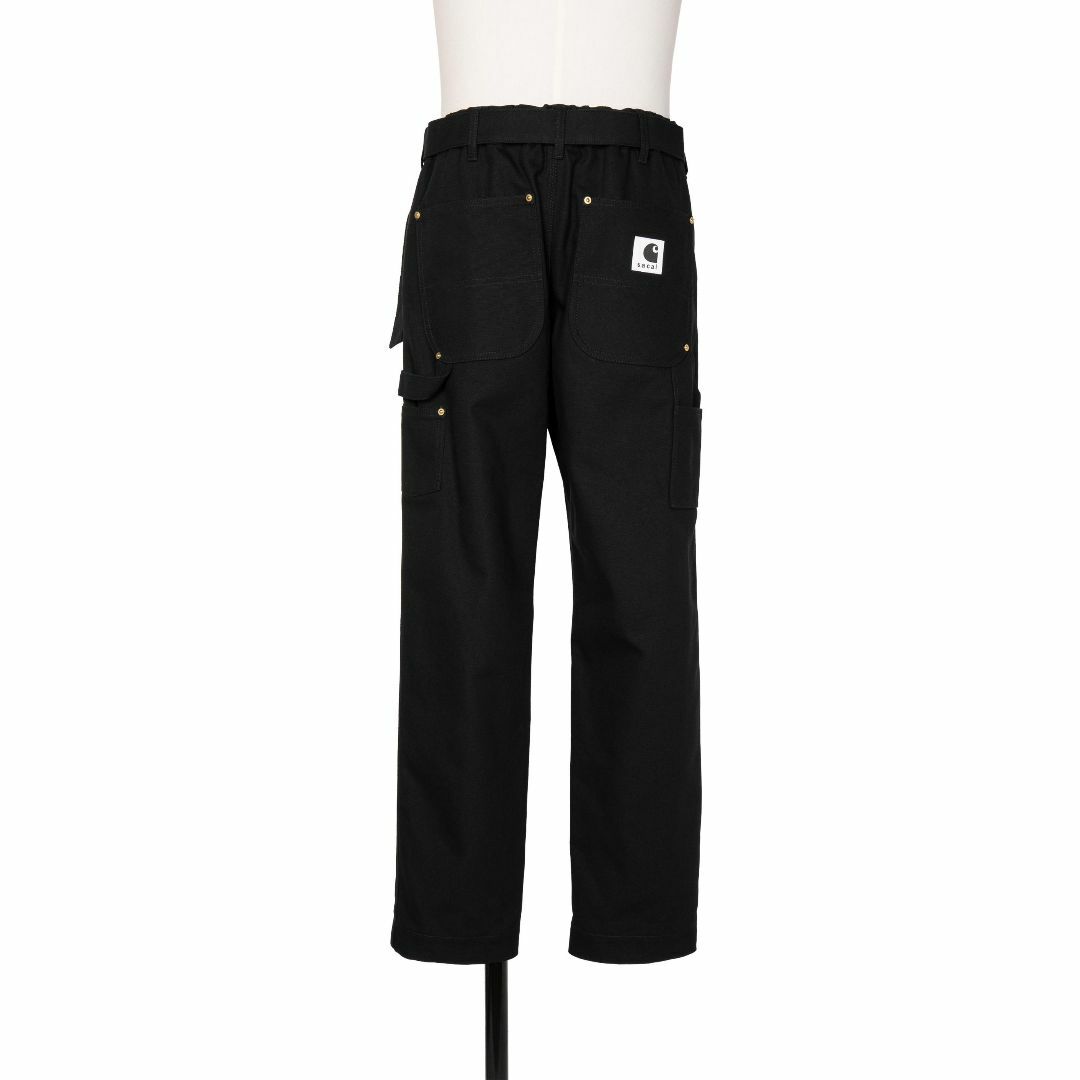 未使用 sacai Carhartt WIP Canvas Pants 00 黒