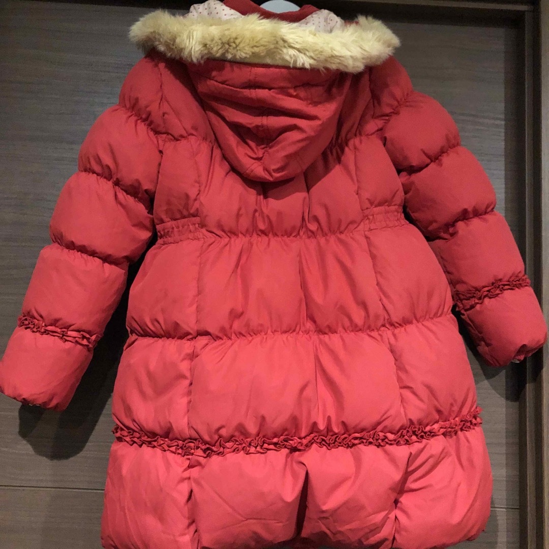 kp ダウンコート 赤 140 ダウン80%の通販 by smac's shop|ラクマ
