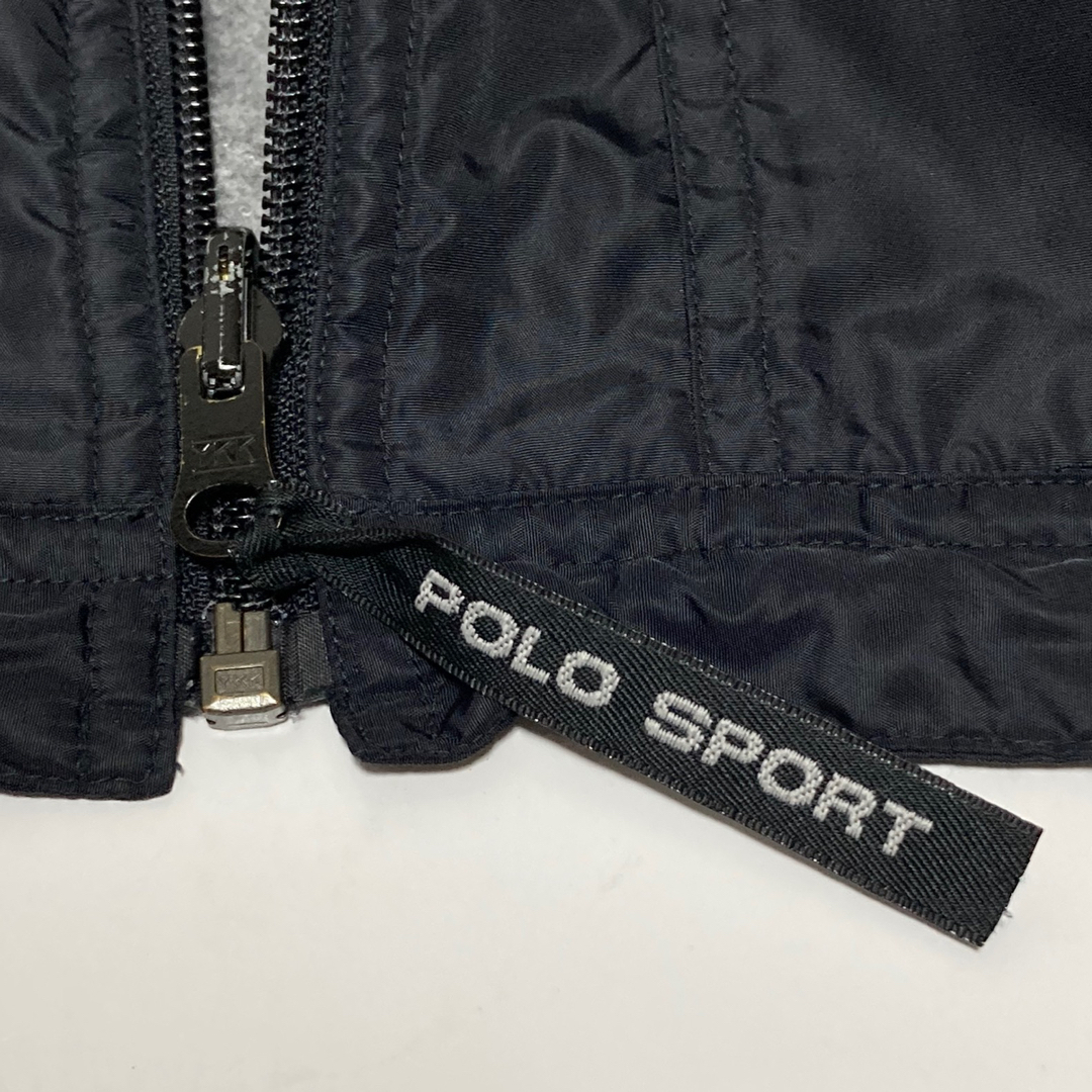 POLO RALPH LAUREN(ポロラルフローレン)の90s POLO SPORT リバーシブル フリースジャケット ポロスポーツ メンズのジャケット/アウター(ブルゾン)の商品写真