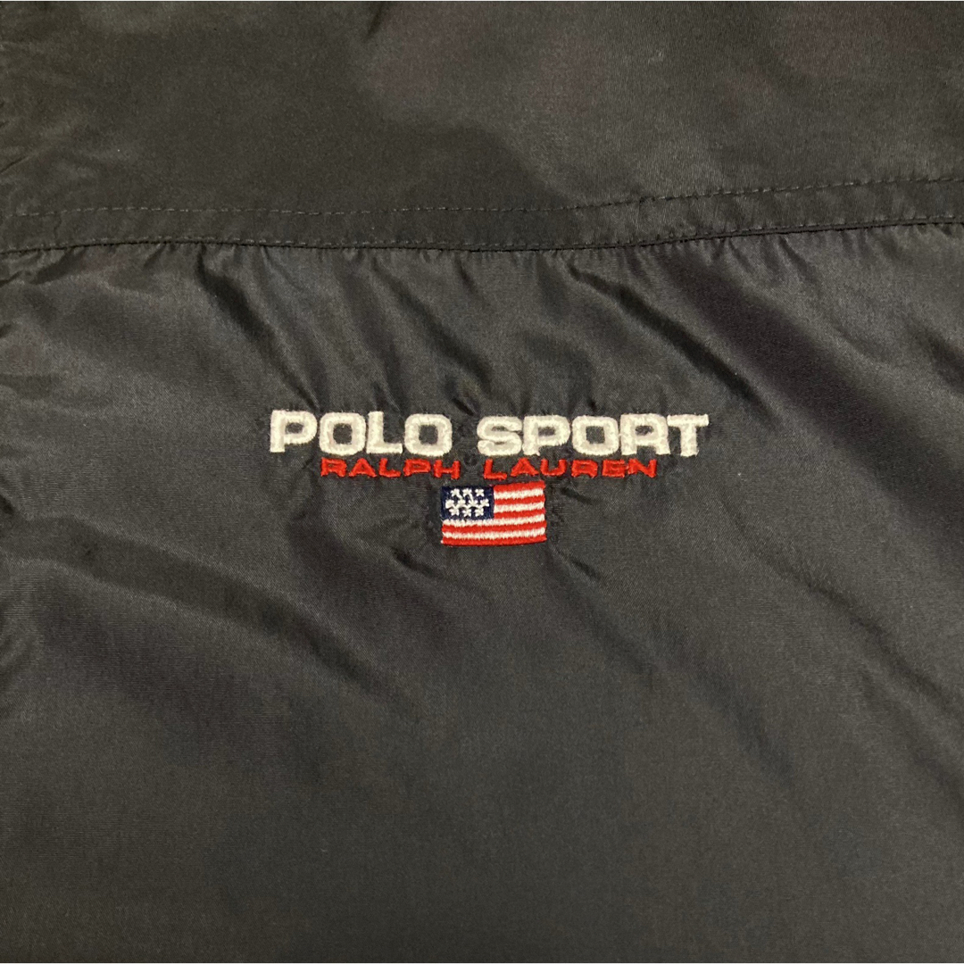 POLO RALPH LAUREN(ポロラルフローレン)の90s POLO SPORT リバーシブル フリースジャケット ポロスポーツ メンズのジャケット/アウター(ブルゾン)の商品写真